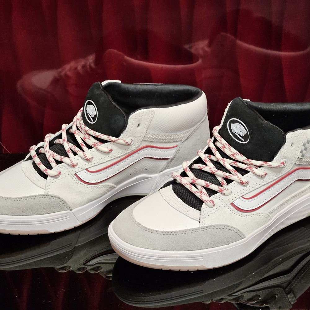 Vans Zahba Mid – Gray/Multi – Size 7.5 Men / 9 Women